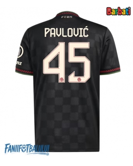 Bayern Munich Aleksandar Pavlovic #45 Tricou Fotbal Replică 2025-26 Barbati Treilea